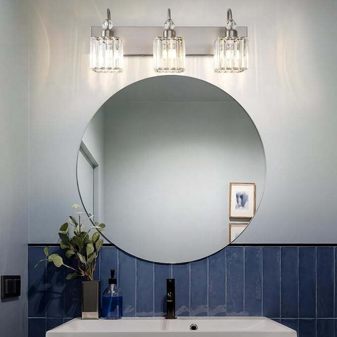Ralbay Brushed Nickel Vanity Light - Image 3
