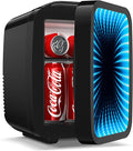 Mini Fridge, 4L/6 Can Small fridge by BEICHEN