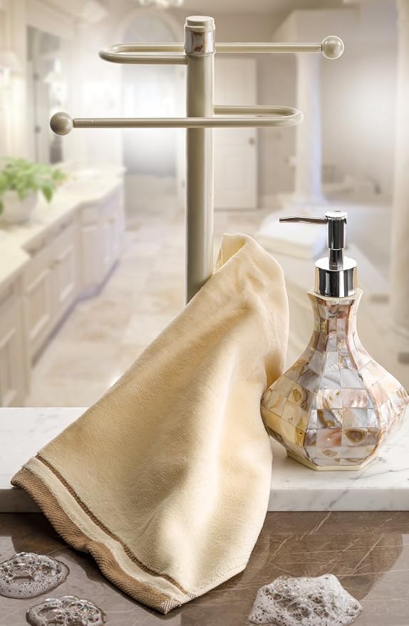 Milano Hand Soap Dispenser for Bathroom, Decorative Countertop Lotion Dispenser - Image 2
