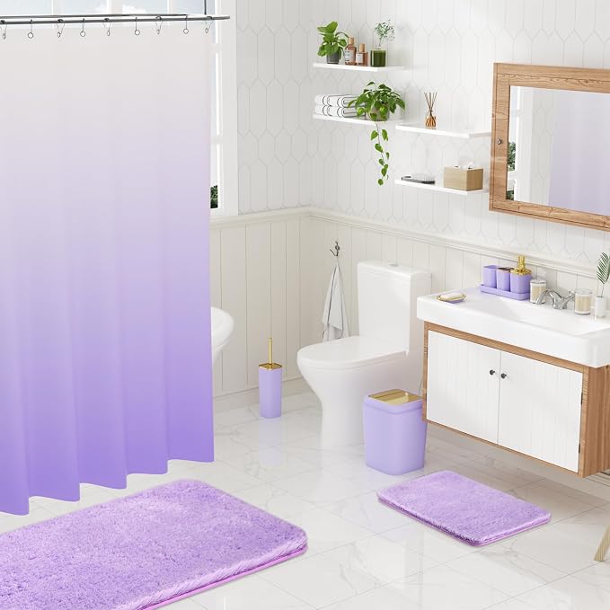 Bathroom Set - Purple Bathroom Sets - Image 8
