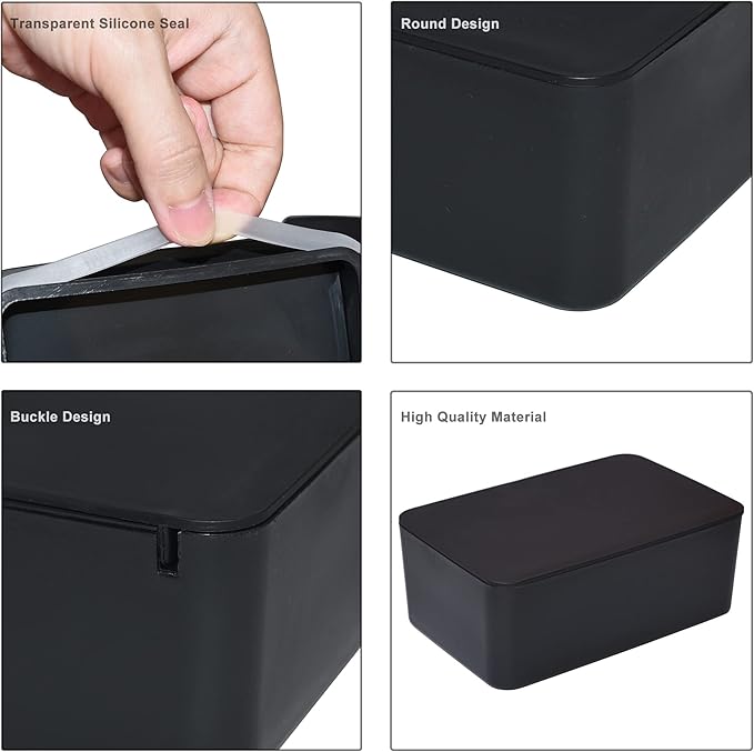 Diaper Wipes Dispenser, Tissue Storage Box Case, Wet Wipe Dispenser Holder - Image 5
