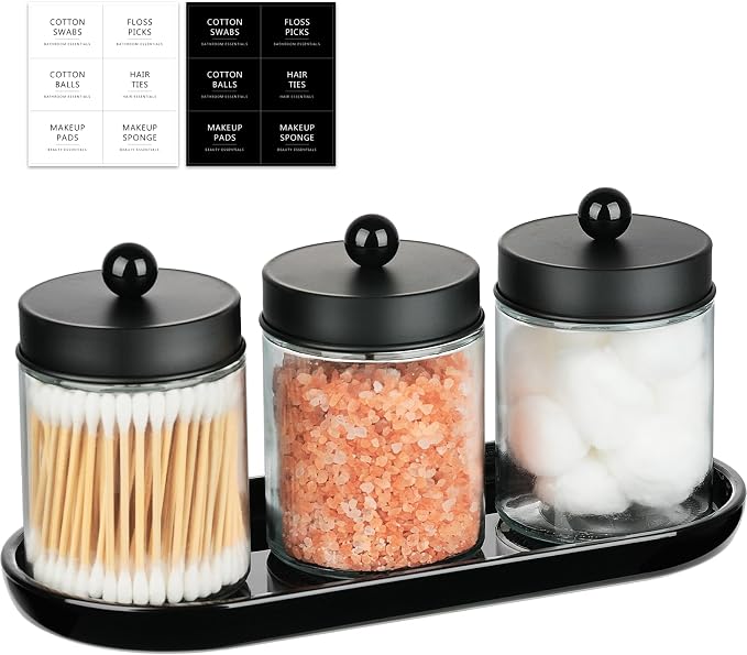 SheeChung 3-Pack Glass Apothecary Jars by SheeChung