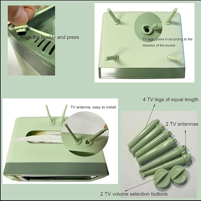 Fun Cute TV Tissue Box Holder - Image 5