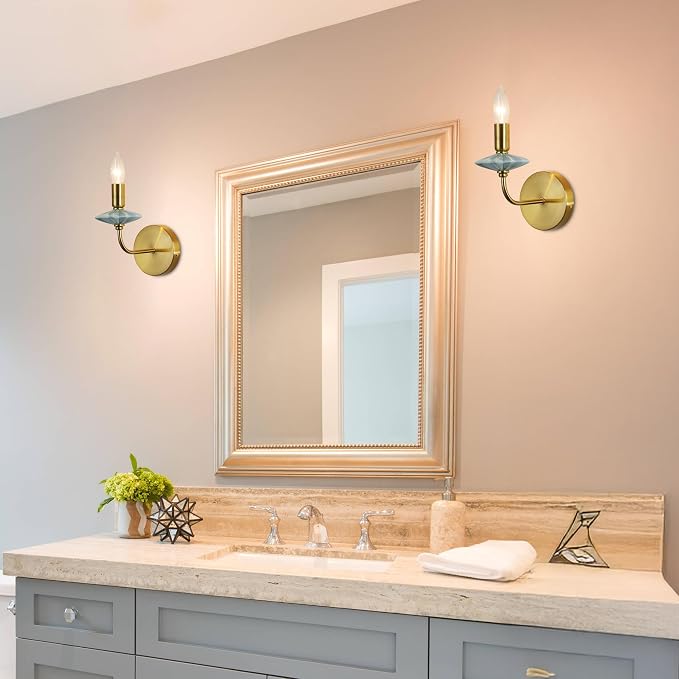 Wall sconces Set of Two, Light - Image 3