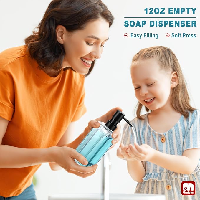 GMISUN Glass Soap Dispenser - Image 7