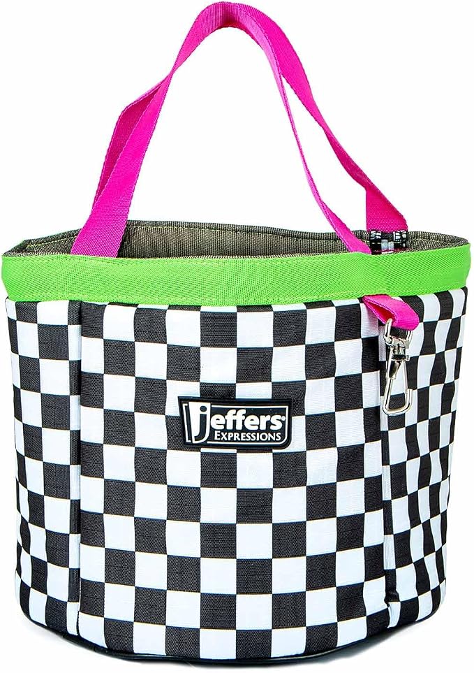 Jeffers Expression Grooming Tote Caddy, Skater Cowgirl by Jeffers