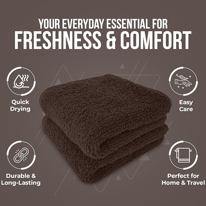 DAN RIVER 24 Pack Wash Cloths for Showering - Image 5