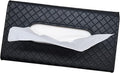 Car Sun Visor Tissue Holder, Car Napkin Holder, Premium PU Leather, Mask Holder by Langmeil