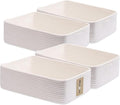 Large Shallow Organizing Baskets 15x11x5.1 Inches by MiniArkStorageBasketsHome