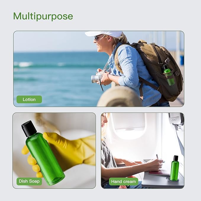 Travel Bottles for Toiletries 3.4 oz - Image 3