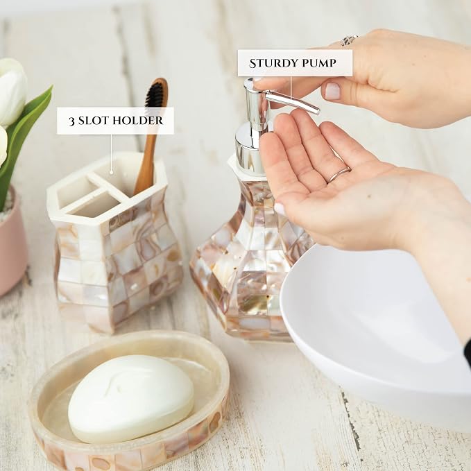 Milano Bathroom Accessories Set - Image 4