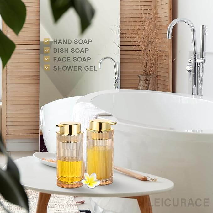 Glass Foam Soap Dispenser, Refillable Faming Dispenser - Image 6