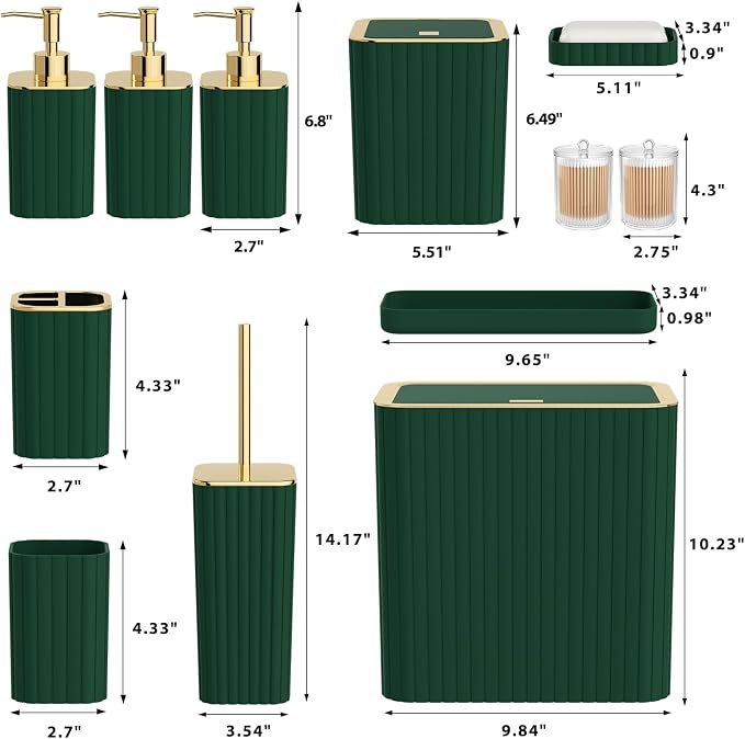 Bathroom Accessory Set - Image 3