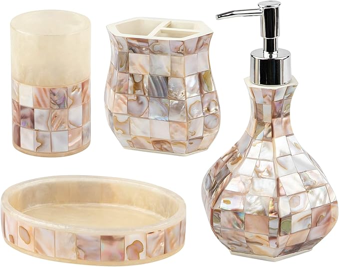 Milano Bathroom Accessories Set by CreativeScents