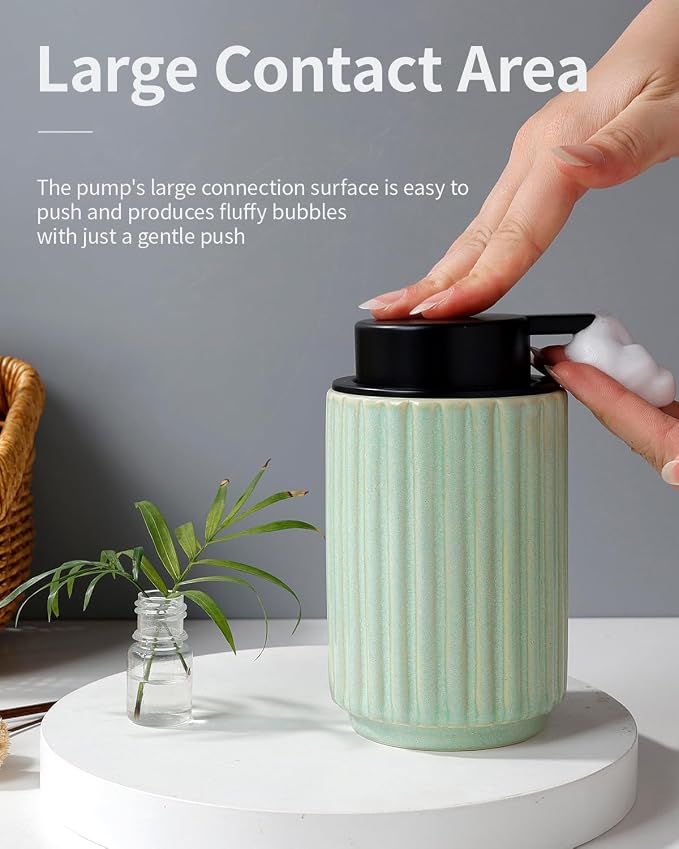 Foaming Soap Dispenser, 10.5OZ Lotion Dispenser, Foaming Dish Soap Dispenser - Image 3