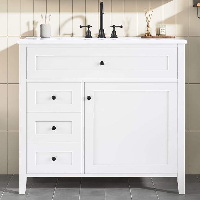 Harper & Bright Designs 36" Bathroom Vanity - Image 3