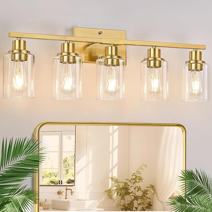 5-Light Bathroom Vanity Light by Indoibrightenyourbathroom