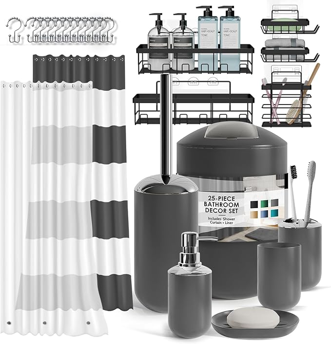 Clara Clark Bathroom Accessories Set by ClaraClark