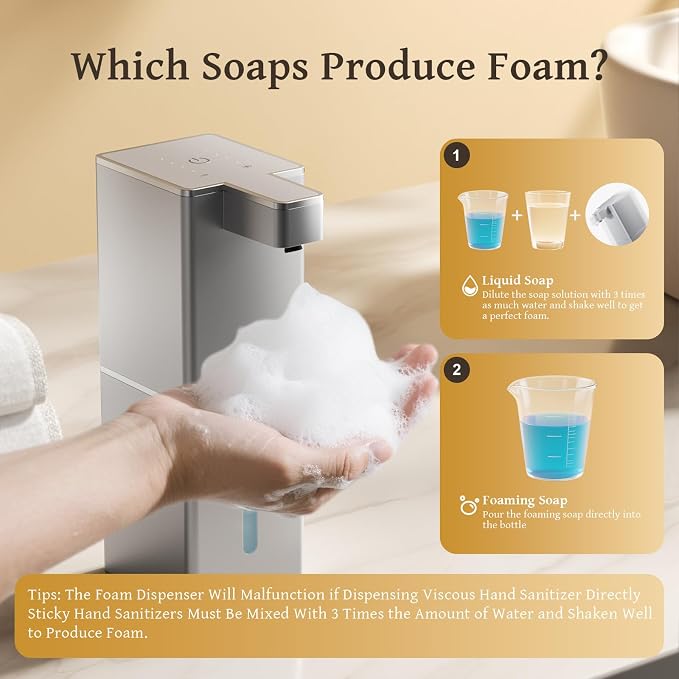 P12 Automatic Foaming Soap Dispenser - Image 2