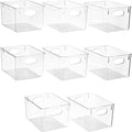Sorbus Large Clear Plastic Storage Bins by Sorbus