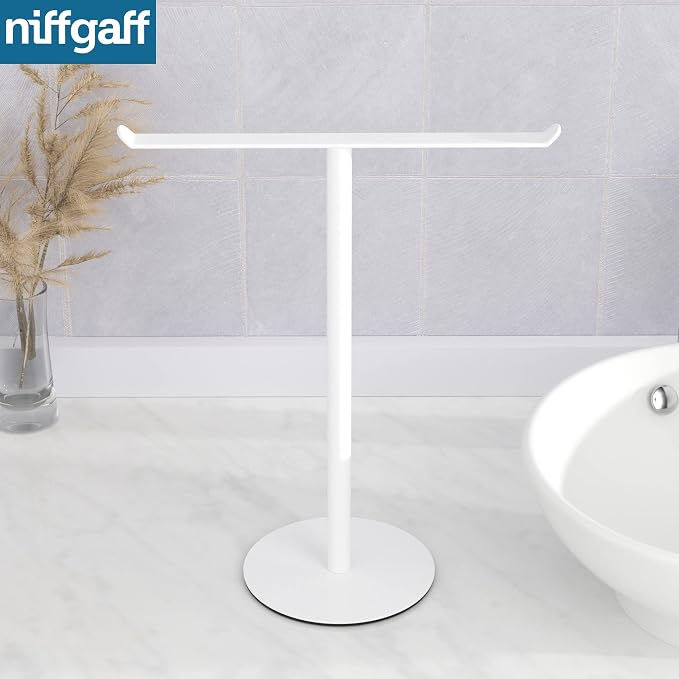 Towel Rack T-Shape Hand Towel Holder - Image 2