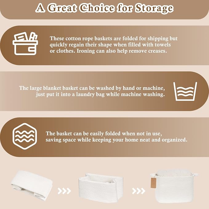Goodpick Rope Basket, Storage Baskets - Image 7
