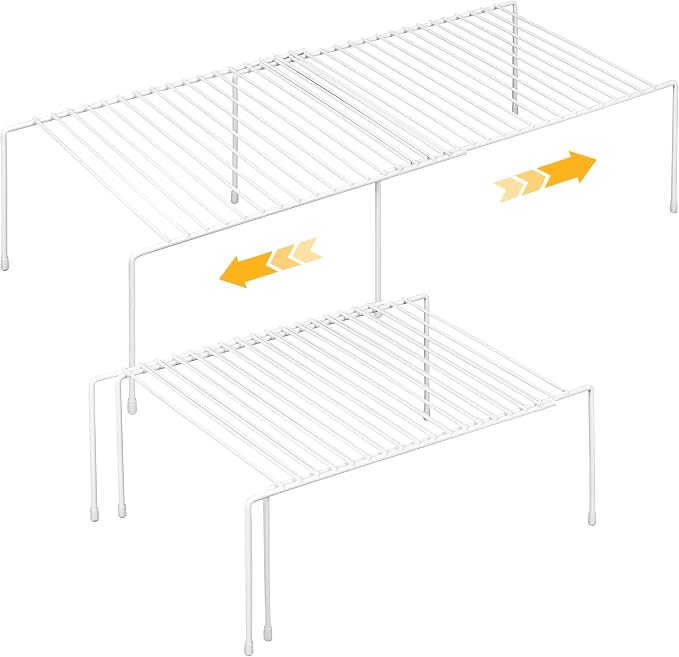 AmaQueen 2 Pcs Expandable Shelf Organizers by Unknown
