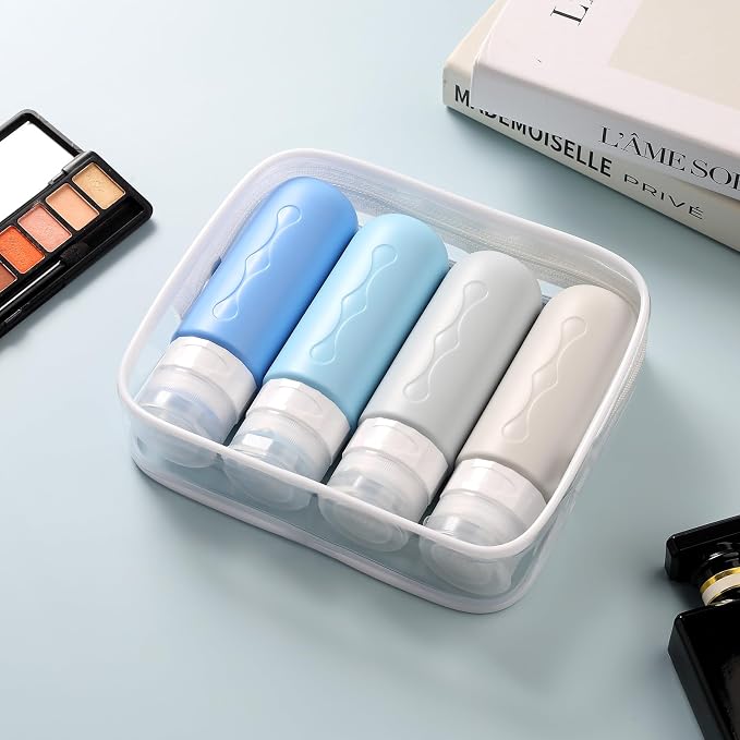 Gemice Travel Bottles for Toiletries Tsa Approved Travel Size Containers BPA - Image 6