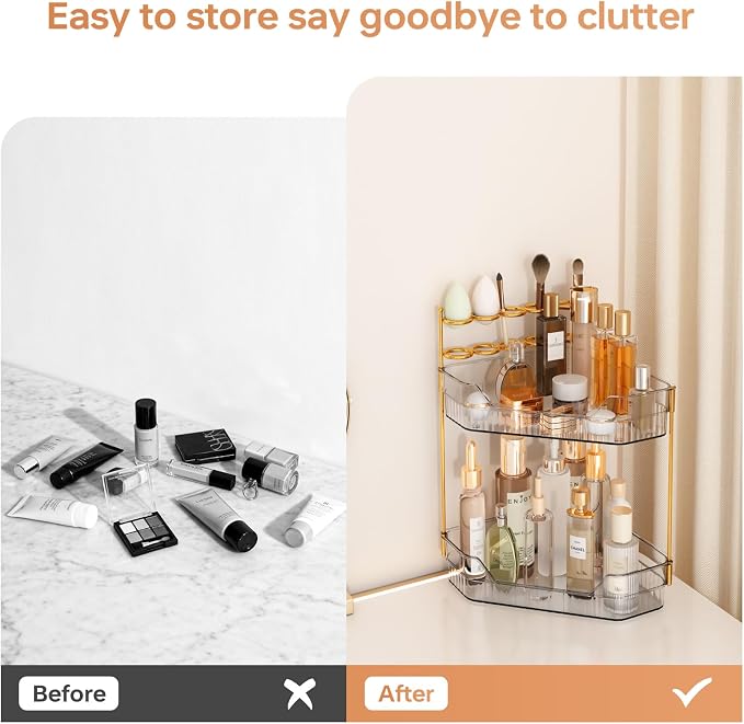 Corner Bathroom Counter Organizer - Image 3
