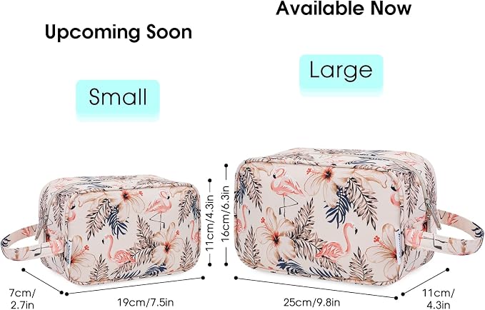 Narwey Travel Toiletry Bag for Women Traveling Dopp Kit Men Travel Bag for - Image 3