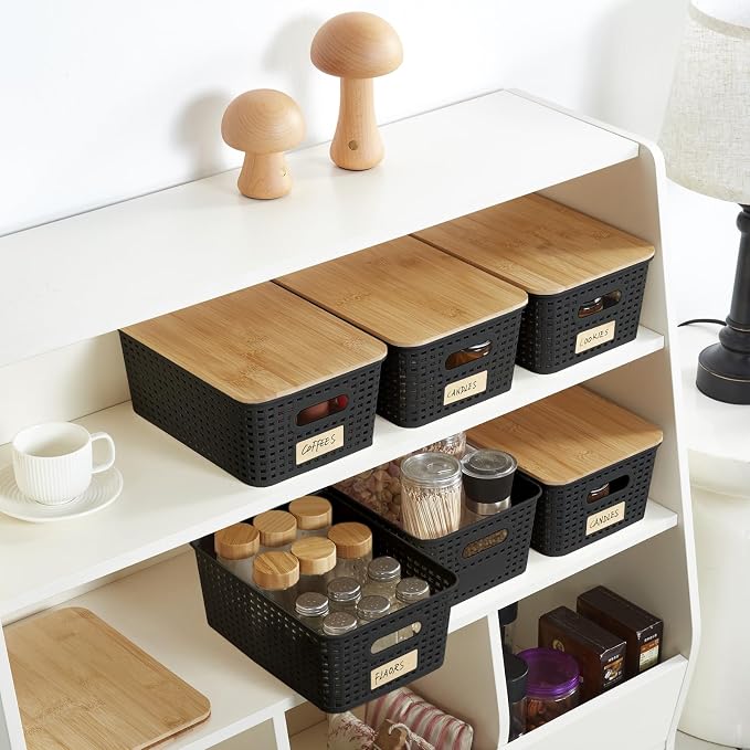 Small Plastic Storage Bins - Image 5