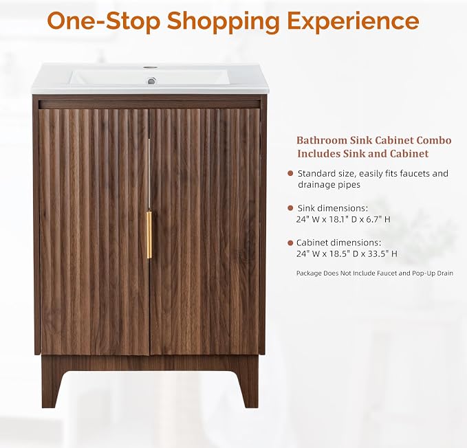 VINGLI 24 Inch Bathroom Vanity - Image 8