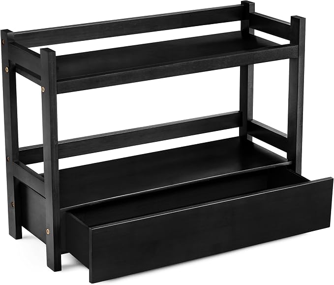 Sorbus Bamboo Bathroom Counter Organizer – 2-Tier Shelf by Sorbus