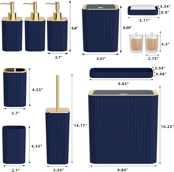 Bathroom Accessory Set - Image 3