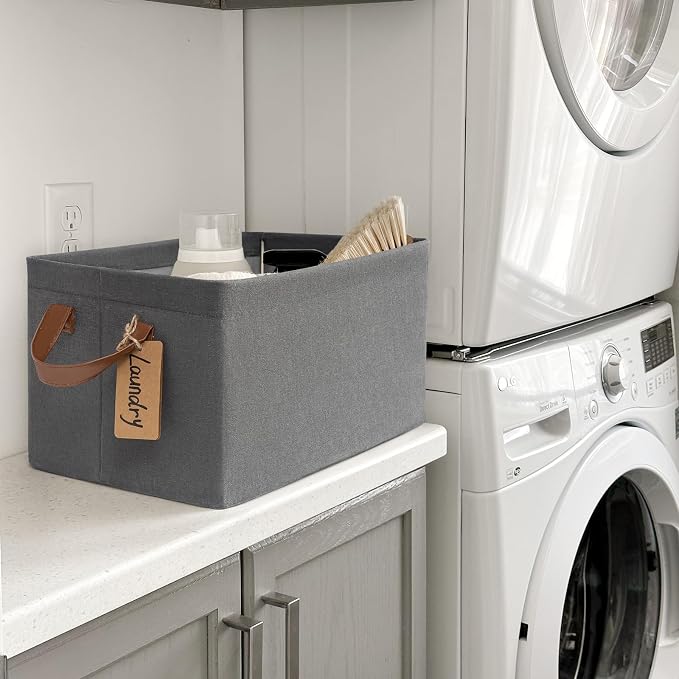 CHICVITA Storage Baskets Large Storage Bins - Image 3