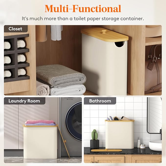 Lifewit Toilet Paper Storage Holder - Image 7