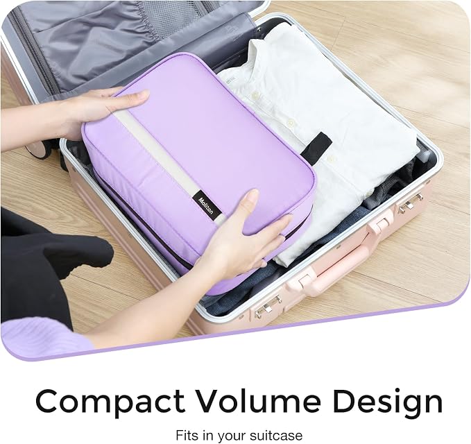 Maliton Toiletry Bag for Men & Women Travel Toiletry Bag Hanging Toiletry Bag - Image 6