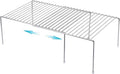 iPEGTOP Expandable Kitchen Cupboard Organiser, 2-Piece Adjustable Freezer by iPEGTOP