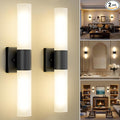 Kalium Bathroom Wall Sconces Set of Two, 21 Inch Modern Vanity Lights by Kalium