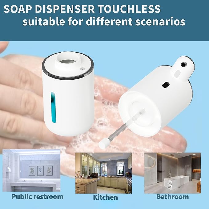 Automatic Liquid Soap Dispenser Touchless, Foaming Soap Dispenser 6 Adjustable - Image 4