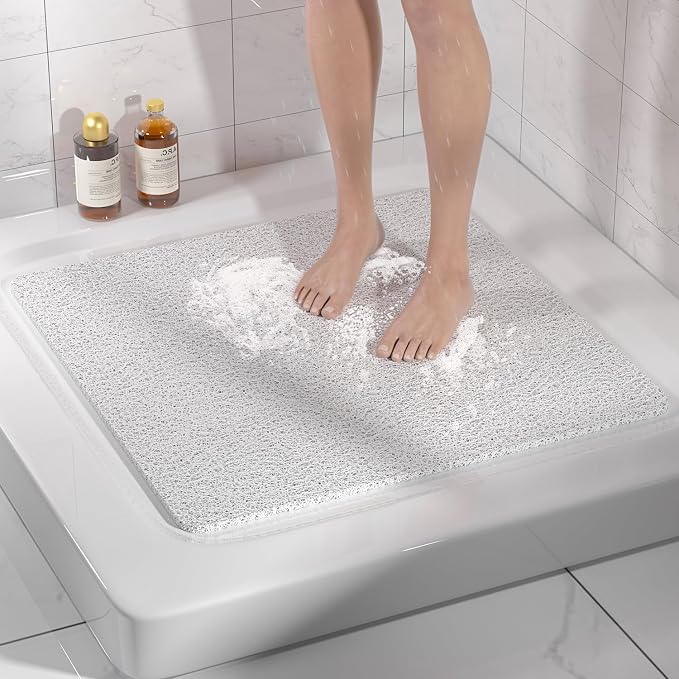 HITSLAM Square Shower Mat Non Slip, Bath Tub Mat - Image 8