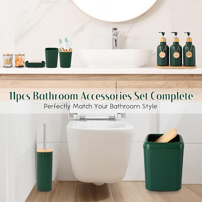 Bathroom Set 17PCS Bathroom Accessories - Image 3