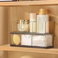 Medicine Cabinet Organizer 2 Pack, Stackable Storage Drawers by PAVSTINE