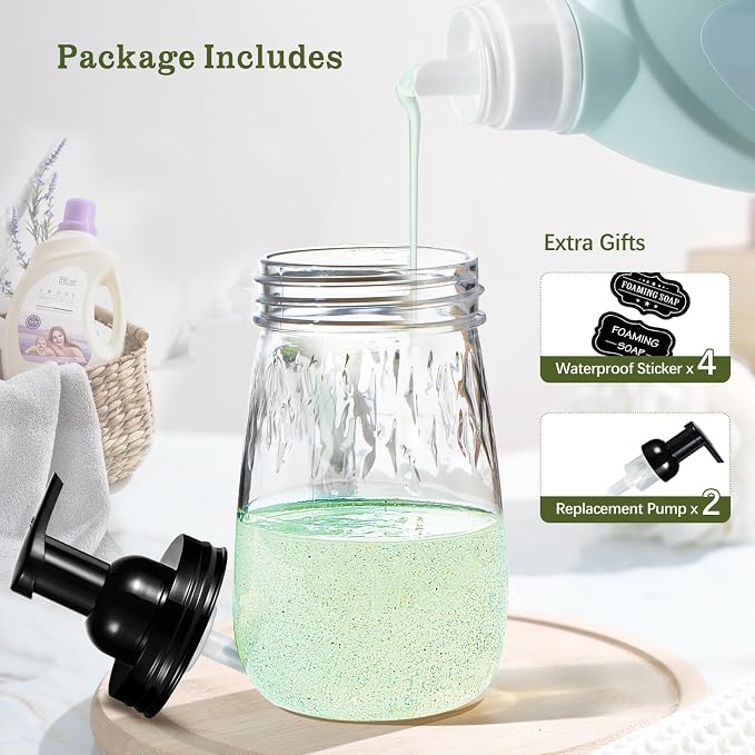 Amolliar 16Oz Foaming Soap Dispenser - Image 6