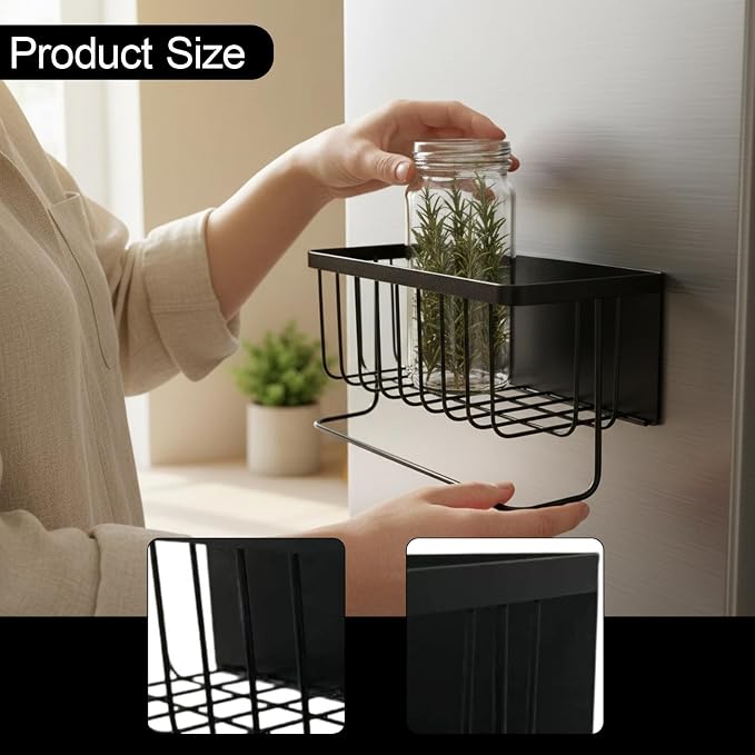 Refrigerator Shelf, Storage Basket, Hanging Basket, Food Organizer Made of - Image 3