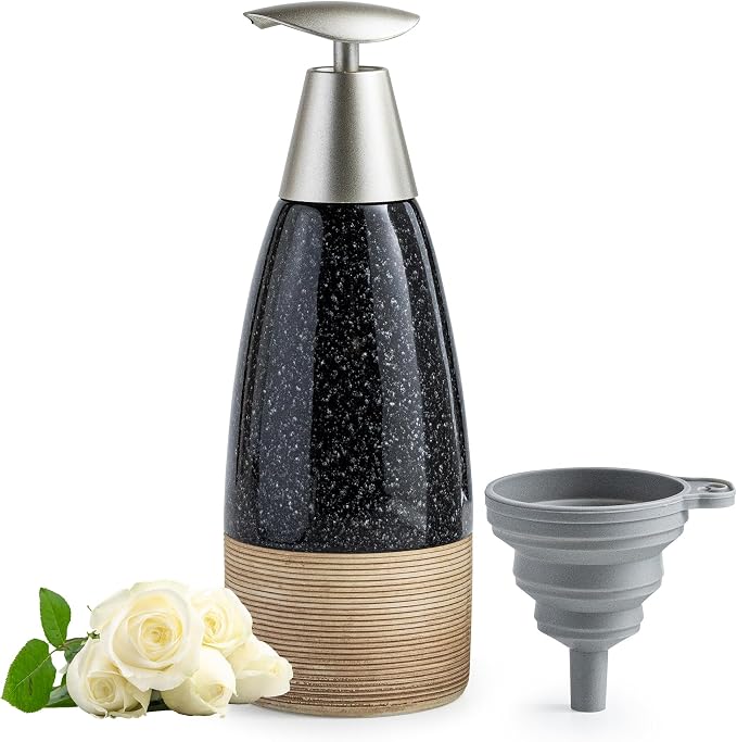 Ceramic Dish Soap Dispenser by LAUCHUH