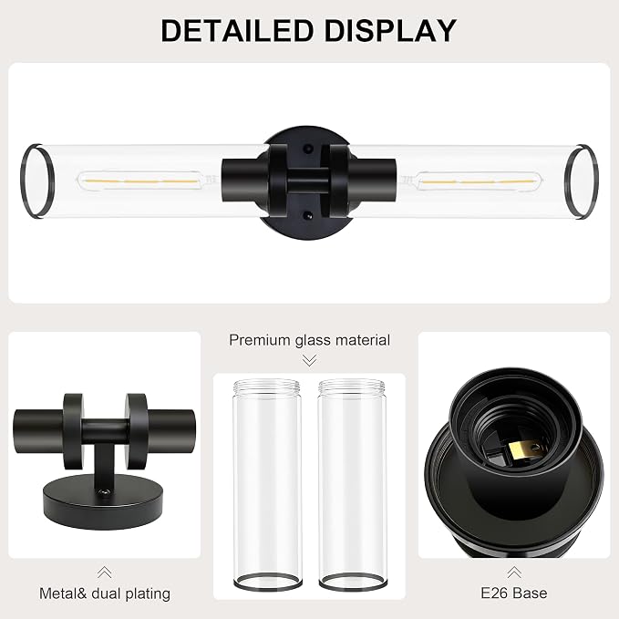 Black Wall Sconces, Wall Sconces Lighting, - Image 5