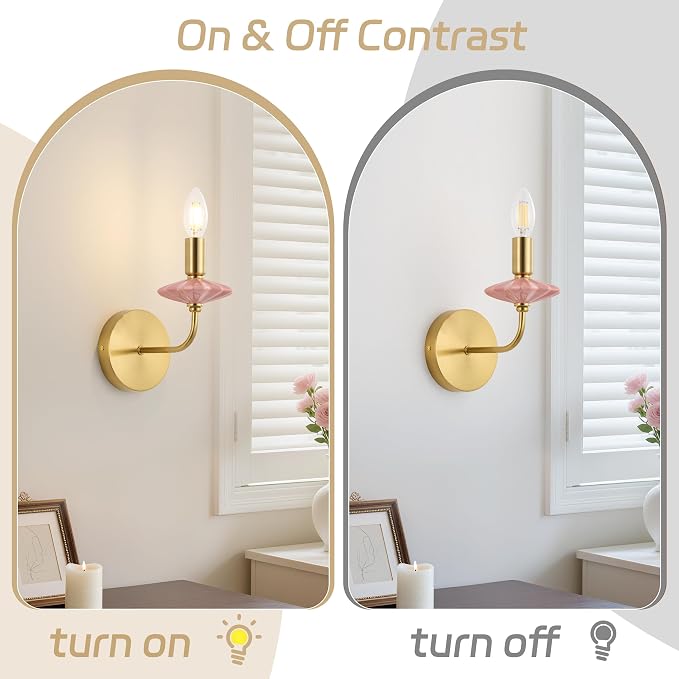 Modern Retro Wall sconces Set of Two - Image 3