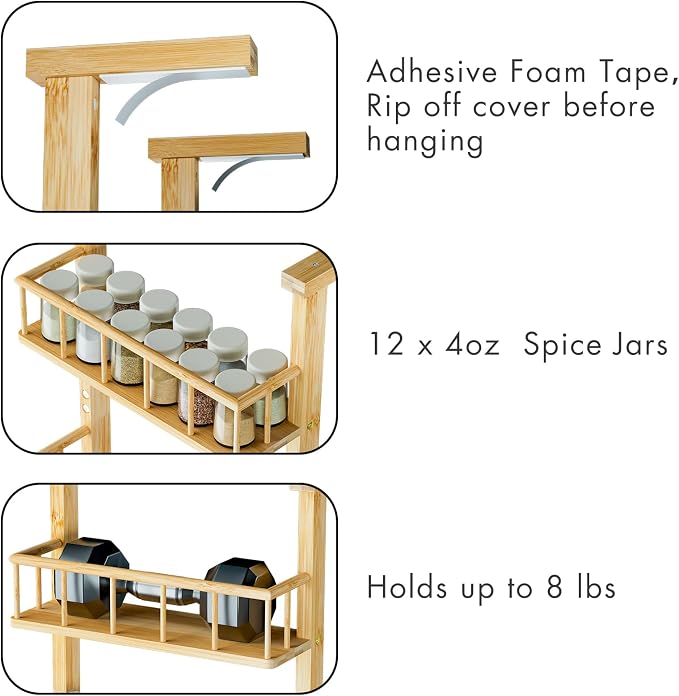Hanging Spice Rack for Refrigerator - Image 5