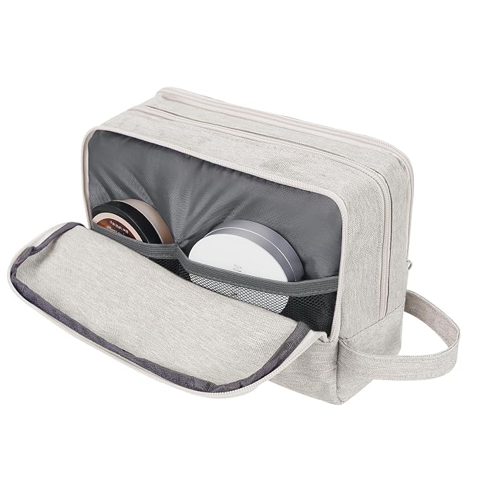 Toiletry Bag for Men Hanging Dopp Kit Water Resistant Shaving Bag Small - Image 7